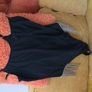 Swim wear diamond studded